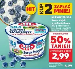 Kaufland MLEKOVITA SBA Serek wiejski wysokobiałkowy oferta