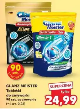 Kaufland GLANZ MEISTER Tabletki do zmywarki oferta