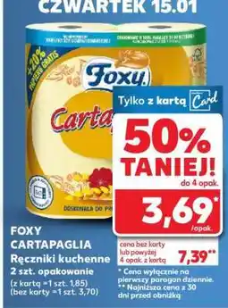 Kaufland FOXY CARTAPAGLIA Ręczniki kuchenne oferta