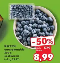 Kaufland Borówki amerykańskie 300 g oferta