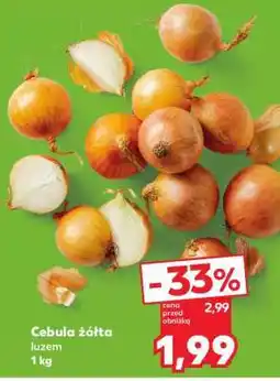 Kaufland Cebula żółta luzem 1 kg oferta