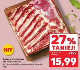 Kaufland Boczek wieprzowy oferta