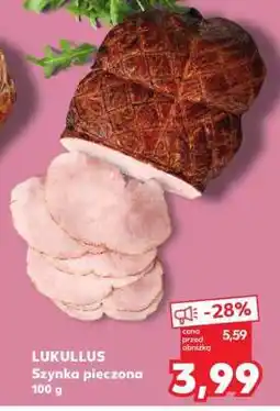 Kaufland LUKULLUS Szynka pieczona 100 g oferta