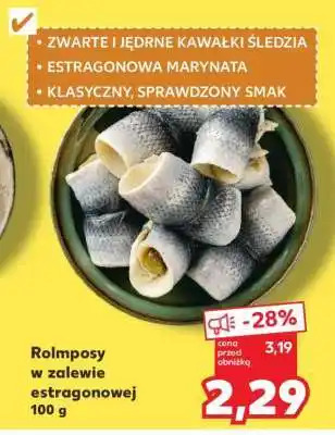 Kaufland Rolmopsy w zalewie estragonowej 100 g oferta