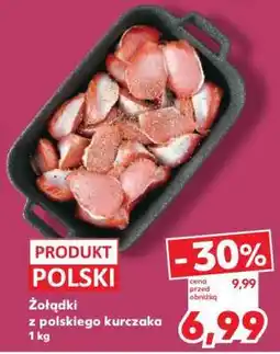 Kaufland Żołądki z polskiego kurczaka 1 kg oferta