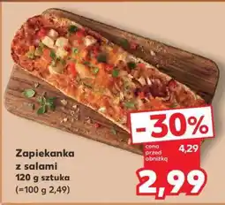 Kaufland Zapiekanka z salami oferta