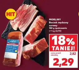 Kaufland MORLINY Boczek wędzony surowy oferta