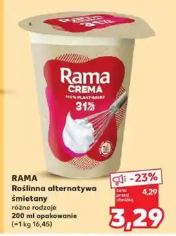 Kaufland RAMA Roślinna alternatywa śmietany oferta
