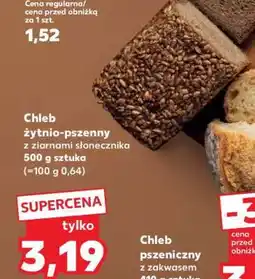 Kaufland Chleb żytnio-pszenny z ziarnami słonecznika oferta