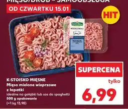 Kaufland Mięso mielone wieprzowe z łopatki oferta