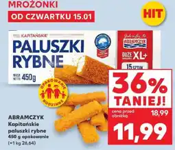 Kaufland ABRAMCZYK Kapitańskie paluszki rybne oferta