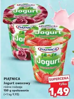 Kaufland PIĄTNICA Jogurt owocowy oferta