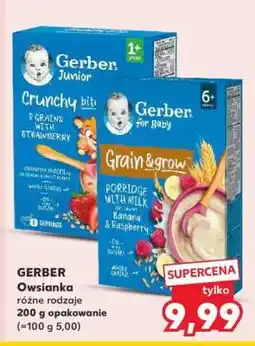 Kaufland GERBER Owsianka oferta