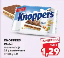 Kaufland KNOPPERS WAFEL oferta