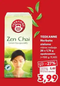 Kaufland TEEKANNE Herbata zielona oferta