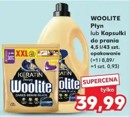 Kaufland WOOLITE Płyn lub Kapsułki do prania 4,5 l/43 szt. opakowanie oferta