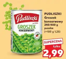 Kaufland PUDLISZKI Groszek konserwowy 240/400 g puszka oferta