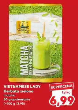 Kaufland VIETNAMESE LADY Herbata zielona matcha oferta