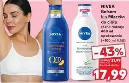 Kaufland NIVEA Balsam lub Mleczko do ciała oferta