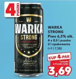 Kaufland Warka Strong oferta