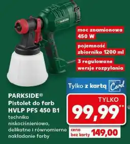 Kaufland PARKSIDE Pistolet do farb HVLP PFS 450 B1 oferta