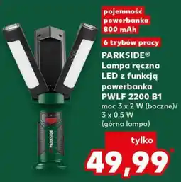 Kaufland PARKSIDE Lampa ręczna LED z funkcją powerbanka PWLF 2200 B1 oferta