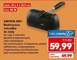 Kaufland SWITCH ON Elektryczna ostrzałka do noży oferta