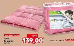 Kaufland AMW Kołdra Eko z pierzem oferta