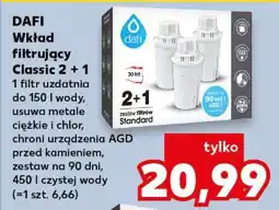 Kaufland DAFI Wkład filtrujący Classic 2 + 1 oferta