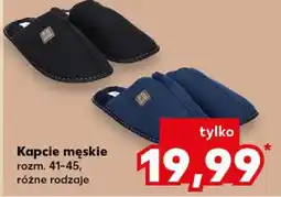 Kaufland Kapcie męskie oferta