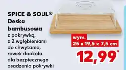 Kaufland SPICE & SOUL Deska bambusowa oferta