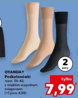 Kaufland OYANDA Podkolanówki oferta