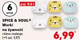 Kaufland SPICE & SOUL Worki na żywność oferta