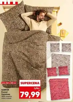 Kaufland SANFOR Pościel flanelowa oferta