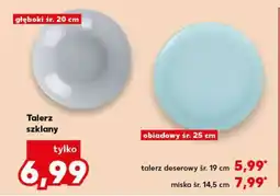 Kaufland Talerz szklany oferta