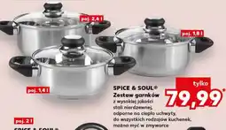 Kaufland SPICE & SOUL Zestaw garnków oferta