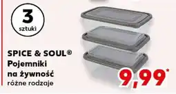 Kaufland SPICE & SOUL Pojemniki na żywność oferta