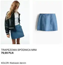 H&M Trapezowa spódnica mini oferta