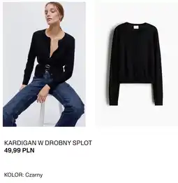 H&M Kardigan w drobny splot oferta