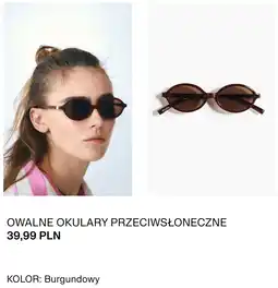 H&M Owalne okulary przeciwsłoneczne oferta
