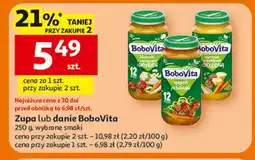 Auchan Zupa lub danie BoboVita (190/200g) oferta