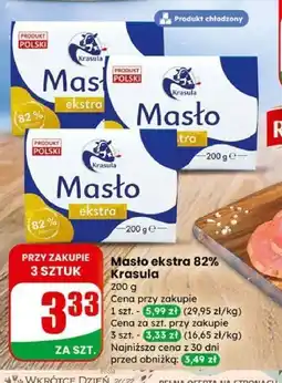 Dino Masło ekstra 82% Krasula oferta