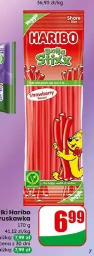 Dino Żelki Haribo Balla Stixx truskawka oferta