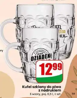 Dino Kufel szklany do piwa z nadrukiem oferta