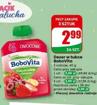 Dino Deser w tubce BoboVita oferta