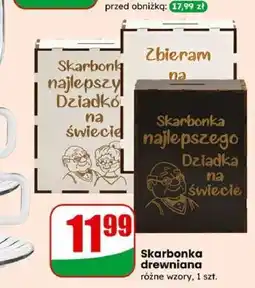 Dino Skarbonka drewniana oferta