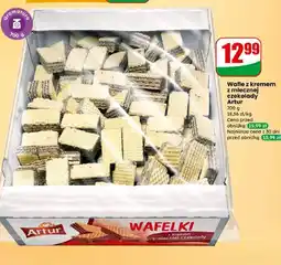 Dino Wafle z kremem z mlecznej czekolady Artur oferta