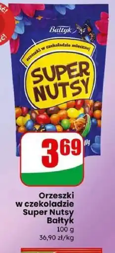 Dino Orzeszki w czekoladzie Super Nutsy Bałtyk oferta