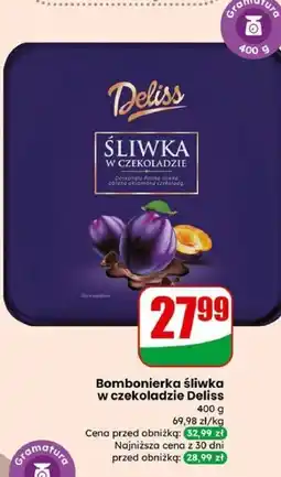 Dino Bombonierka śliwka w czekoladzie Deliss oferta