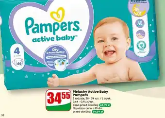 Pieluchy Active Baby Pampers
